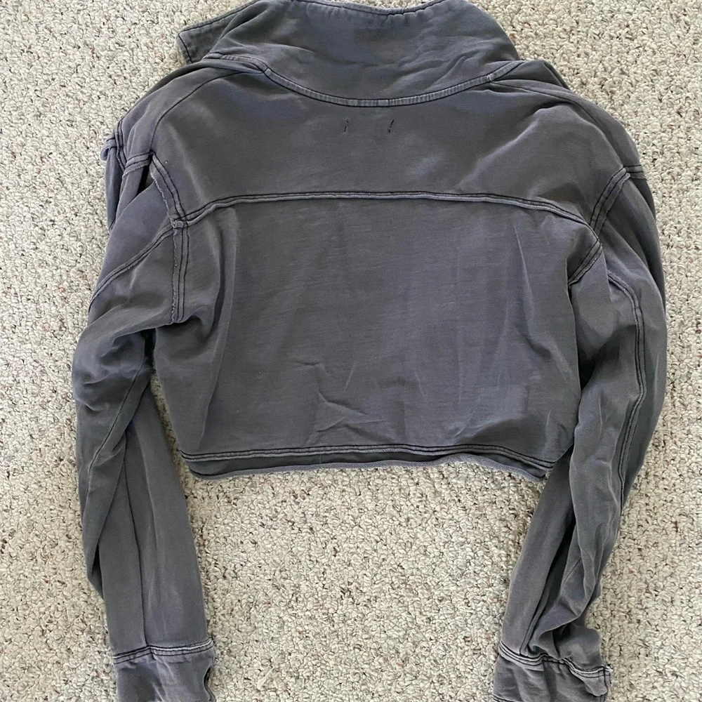 We The Free Textured Gray Knit - Picture 4 of 5